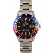 Replica Rolex GMT-Master 16750 Pepsi Bezel Insert JW2136