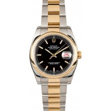 Rolex Datejust 116203 Black Index JW1747