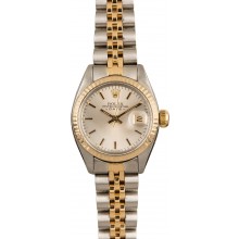 Rolex Datejust 6917 Two Tone Oyster Silver Dial JW0438