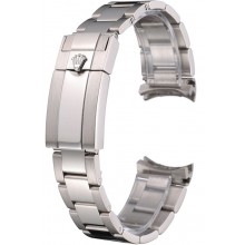 Rolex Polished and Brushed Stainless Steel Link Bracelet 622492