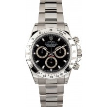 Rolex Steel Daytona 116520 Black JW2394