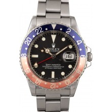 Vintage Rolex GMT-Master 16750 Pepsi Bezel Insert JW2919