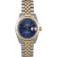 Best 1:1 Vintage Rolex Datejust 1601 Blue Dial Two Tone JW2893