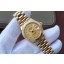 Copy Rolex DateJust 31mm Fluted Bezel Case Gold Dial Rolex WJ01000