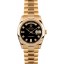 High Quality Knockoff Rolex Men's President Gold Day-Date 118208 JW2201