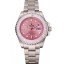 Imitation AAAAA Swiss Rolex Submariner Pink Dial Pink Bezel Stainless Steel Bracelet 1453980