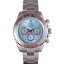 Imitation Rolex Daytona Ice Blue Dial Brown Bezel Stainless Steel Bracelet 621572