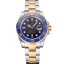 Imitation Swiss Rolex Submariner Blue Dial And Bezel Two Tone Steel Gold Bracelet