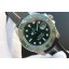 Knockoff Rolex Submariner 116610 LV Green Ceramic V7 Black Rubber Strap Rolex WJ01091