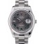 Rolex DateJust Grey Dial Stainless Steel Strap 41982