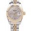 Rolex Datejust Two Tone Stainless Steel Yellow Gold Plated 98078