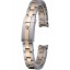 Rolex Plated Rose Gold and Stainless Steel Link Bracelet 622489