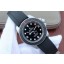 Rolex Submariner Fragment Black Dial Ceramic Bezel Rubber Strap WJ00222