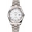 Swiss Rolex Datejust White Dial Stainless Steel Case And Bracelet