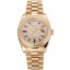 Swiss Rolex Day Date Diamond Pave Dial And Bezel Gold Case And Bracelet