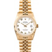 Best 1:1 Gold Rolex Datejust 16238 JW0235