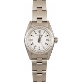 Best 1:1 Ladies Rolex Oyster Perpetual 76030 White Roman JW0343