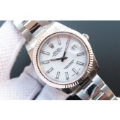 First-class Quality Rolex DateJust II Fluted Bezel White Dial Bracelet WJ01294