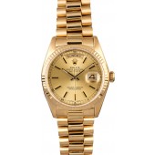 Imitation Men's Rolex President 18038 Day-Date Yellow Gold JW0727