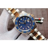 Imitation Rolex Submariner 116613 Wrapped Blue Dial Bracelet WJ00389