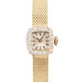 Imitation Vintage Rolex Ladies Diamond Cocktail Watch JW0648