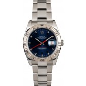 New Rolex Datejust 116264 Blue "Turn-o-Graph" JW1786