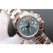 Replica Rolex Daytona 116506 Brown Ceramic Bezel Deep Ice Blue Dial Bracelet WJ00298