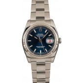 Rolex 116234 Datejust Blue Dial JW1601