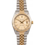 Rolex 16013 Datejust Champagne Tapestry Dial JW1609