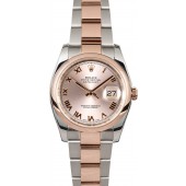 Rolex Datejust 116201 Rose Gold Oyster JW1746