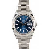 Rolex Datejust 116300 Blue Index Dial JW1788