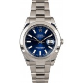 Rolex Datejust 116300 Blue Luminous Dial JW1789
