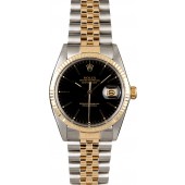 Rolex Datejust 16013 Black Index Dial JW1824