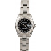 Rolex Datejust 179174 Black Roman Dial JW0429