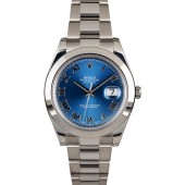 Rolex Datejust II Ref 116300 Blue Dial JW1945