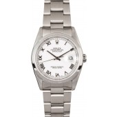 Rolex Datejust Stainless Steel Watch 16200 Roman JW1968