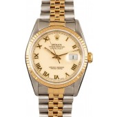 Rolex Datejust Two-Tone 16233 Jubilee Bracelet JW1982