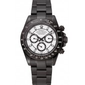 Rolex Daytona Midnight White Dial Black Staineless Steel Bracelet 1454021