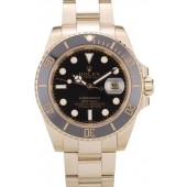 Rolex Submariner Black Ceramic Tachymeter Black Dial 98231