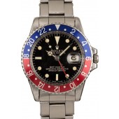 Vintage 1966 Rolex GMT-Master 1675 Pepsi Bezel JW2826